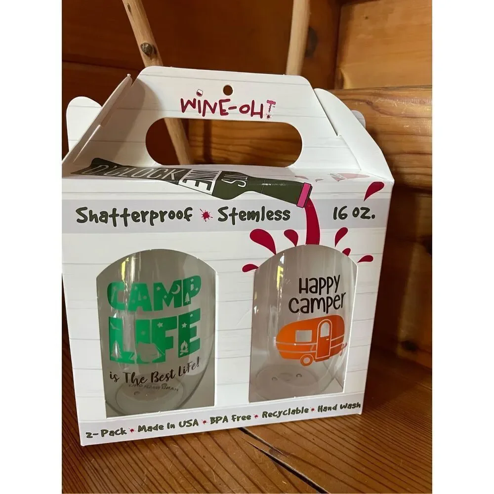 Camping Shatterproof Wine Glasses